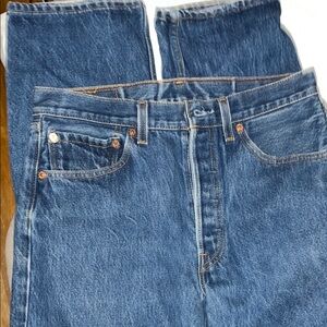 Levi's Relaxed Fit 501 Blue Jeans